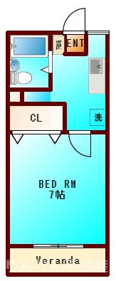 【間取り】 | メルヘンⅡ