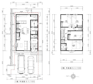 【参考プラン】 | 高槻市塚脇一丁目　売地(条件付き) | 平面図