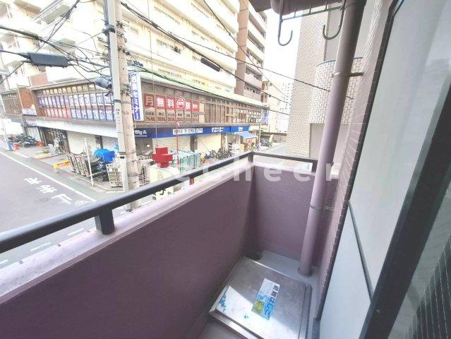 ソレイユ高島平パート１のバルコニー