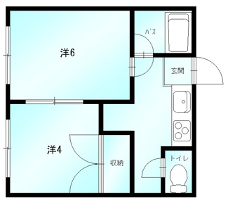 【間取り】 | プラザいとう A棟
