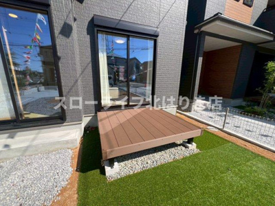 【庭】 | 加東市上滝野Ａ号棟