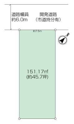 鵠沼松が岡一丁目土地の画像