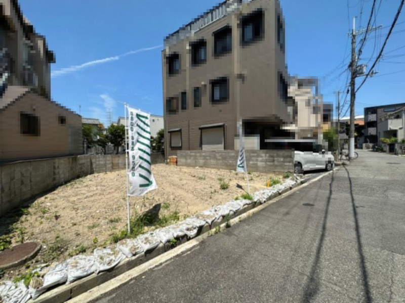 ヴィレッタの杜 武庫の里2丁目Aの前面道路含む現地写真