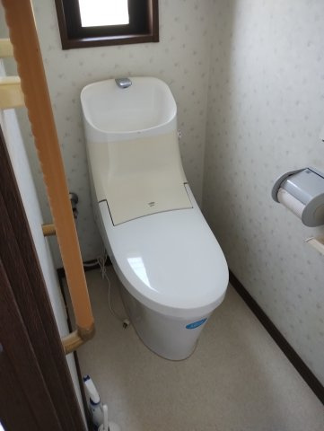 売中古戸建　山口市秋穂東 のトイレ|コンパクトで使いやすいトイレです