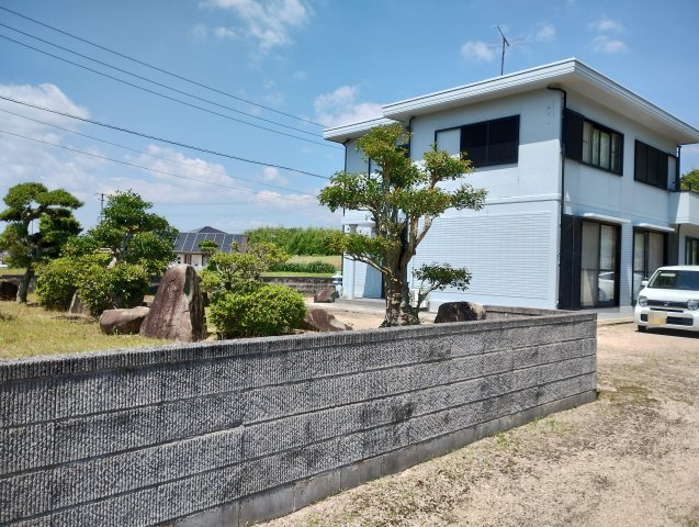 売中古戸建　山口市秋穂東 の外観|西側より
