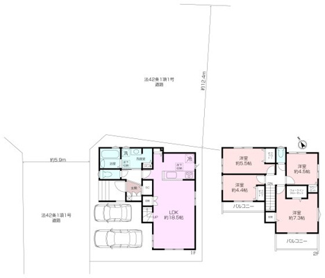 VerGarden鴨居1丁目　全4棟の画像