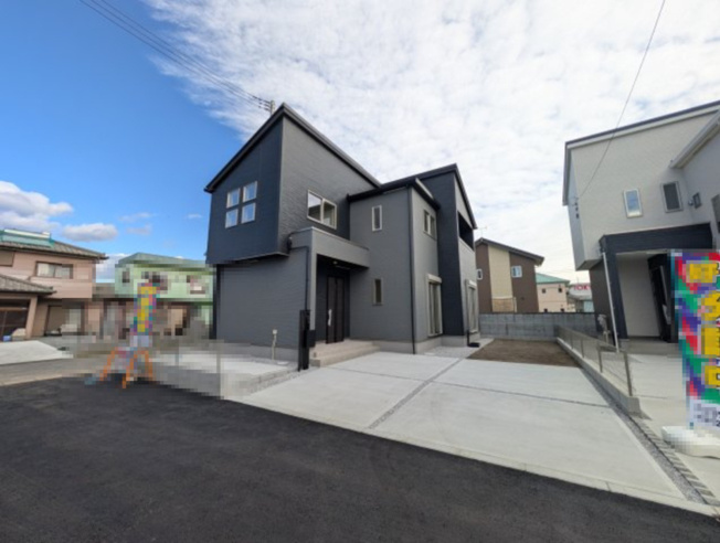 【前面道路含む現地写真】 | グラファーレ高崎市下小鳥町2期ー①