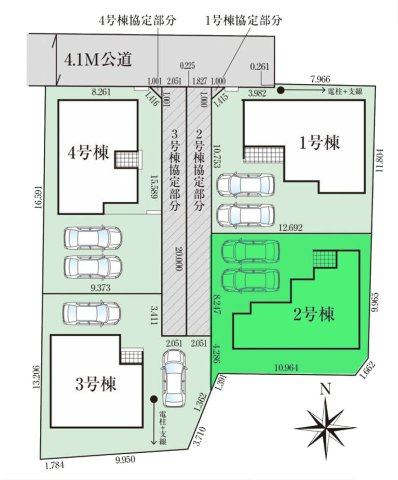 【外観パース】 | グラファーレ高崎市下小鳥町2期ー② | （完成予想図）
とりせんまで徒歩9分と日々のお買い物も便利！