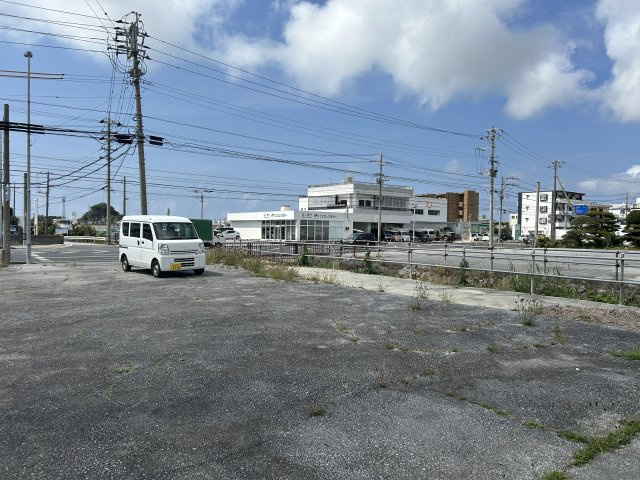 豊見城市渡橋名　商業施設向き土地の完成予想図