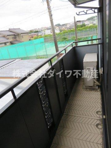 マノウールSAKAEのバルコニー