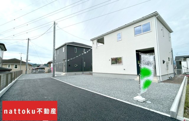 富士市天間第16　新築戸建　全２棟　１号棟の前面道路含む現地写真|現地撮影