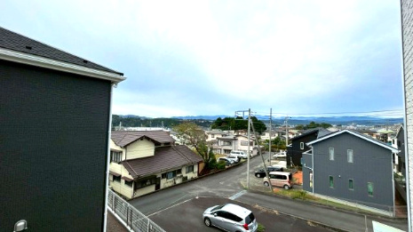 富士市天間第16　新築戸建　全２棟　１号棟の展望|現地撮影