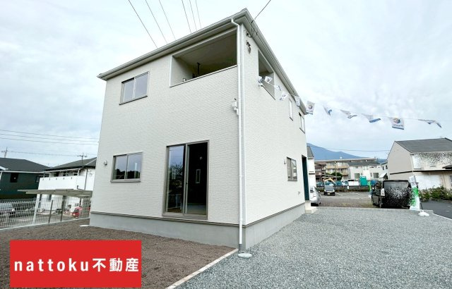 富士市天間第16　新築戸建　全２棟　１号棟の外観|現地撮影