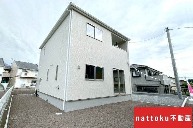 富士市天間第16　新築戸建　全２棟　１号棟の外観|現地撮影