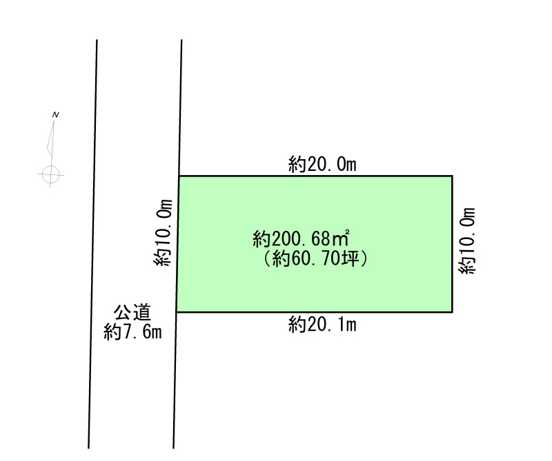 瑞浪市一色町２丁目　分譲地の土地図|地形図等