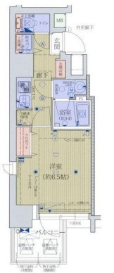 【間取り】 | FirstResidenceTemmabashi 