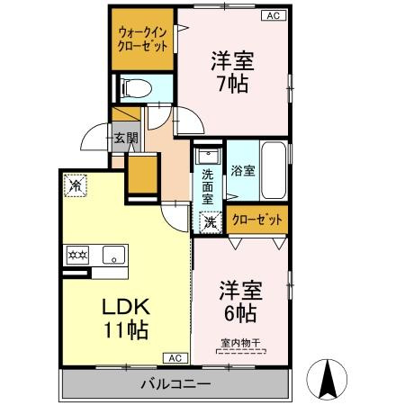 【間取り】 | ロイヤル　オーク