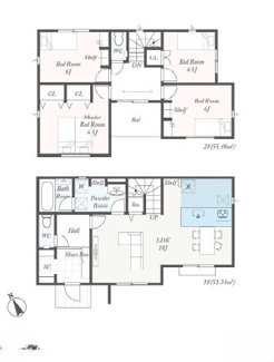 【間取り】 | 新築　JR横浜線　橋本駅　下九沢
