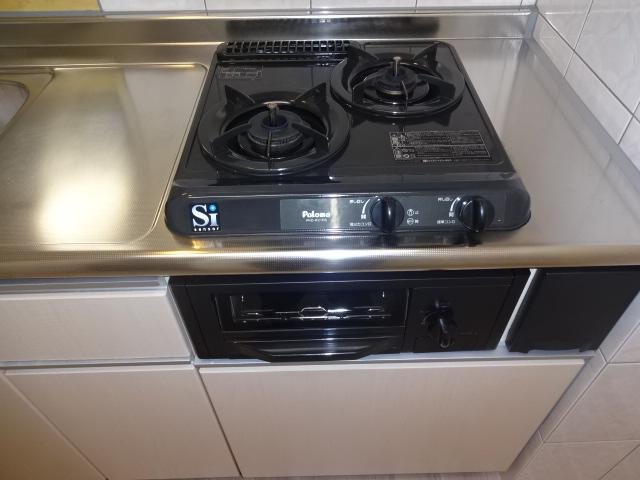 メゾン・グランチェスタのキッチン|コンロ