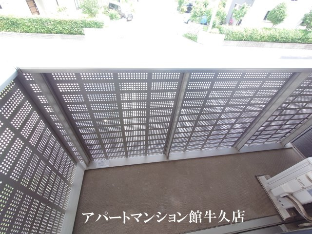カーサベルデＥのバルコニー
