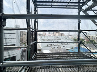 【展望】 | ※大規模修繕工事中　バルコニーからの景色です～即日のご見学可能～　お問合せはお気軽にどうぞ。