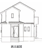 【仲介手数料無料】狭山北入曽２４期　全１棟　狭山市の新築住宅なら西武ハウジングの外観パース