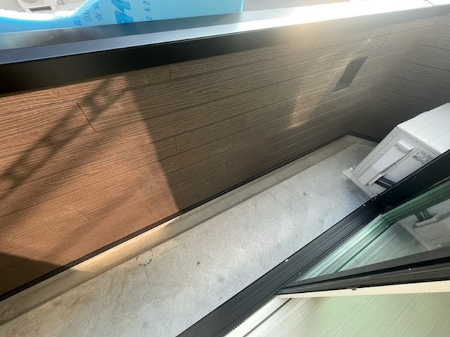 カーサモア船橋のバルコニー