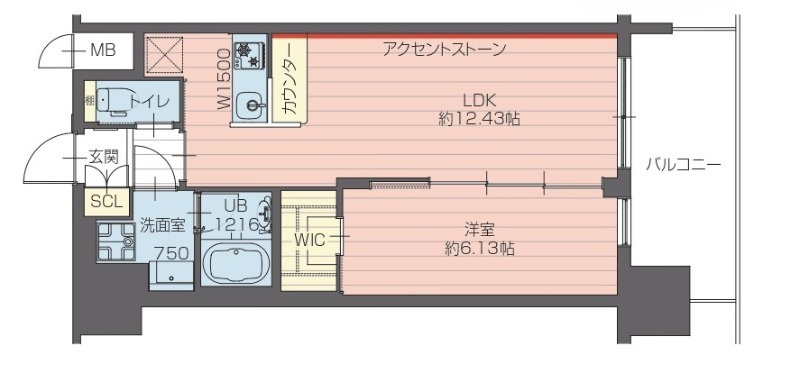 プレジオ永和ASIANの間取り