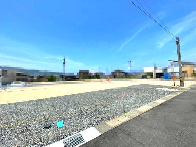 敦賀市木崎54坪売地（東区画）の外観