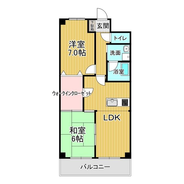 フレスコラヴィエの間取り
