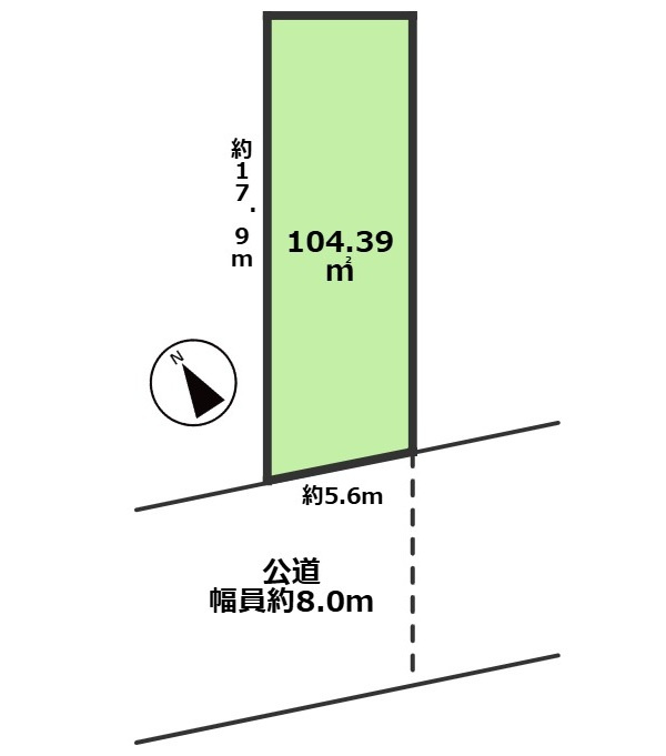 川口市芝西2丁目　売地の画像