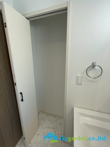 平塚市札場町8期　新築戸建　全2棟1号棟の脱衣所