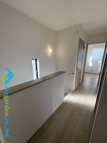 茅ヶ崎市中島　新築戸建　全8棟H号棟の内装|2階廊下