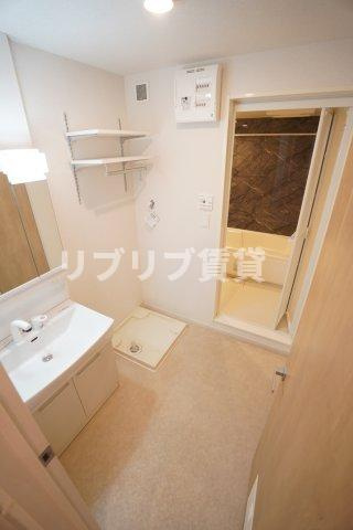 ハイグレイス5番館の洗面所