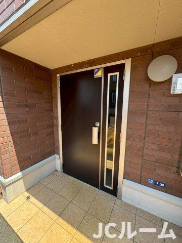 プラムコート木田Bのエントランス