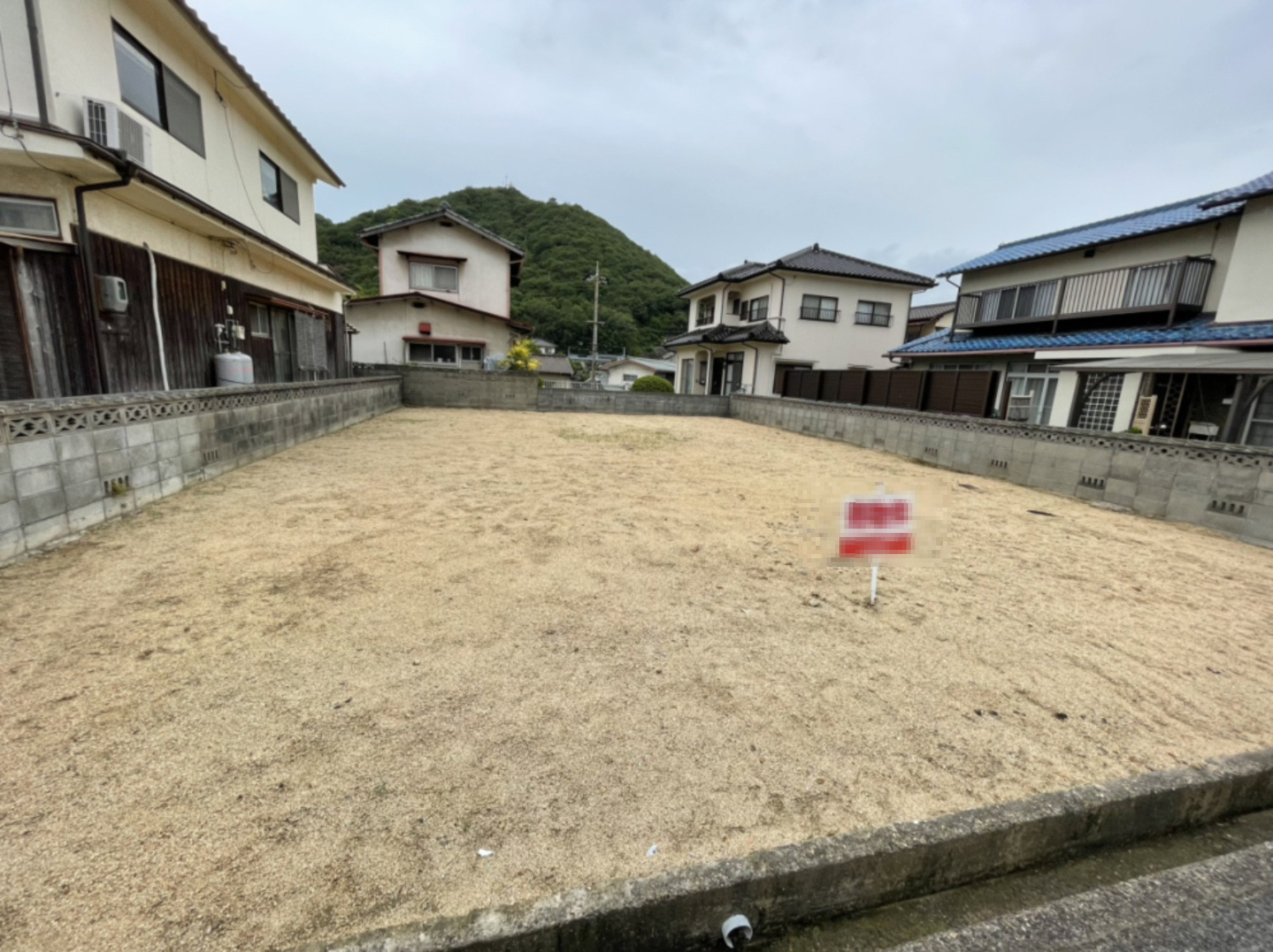 玉野市和田三丁目　売土地の外観