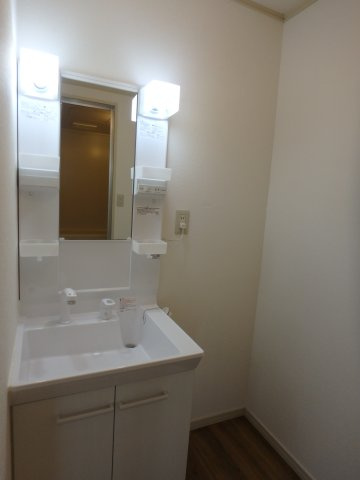 松浜ロッジの洗面所