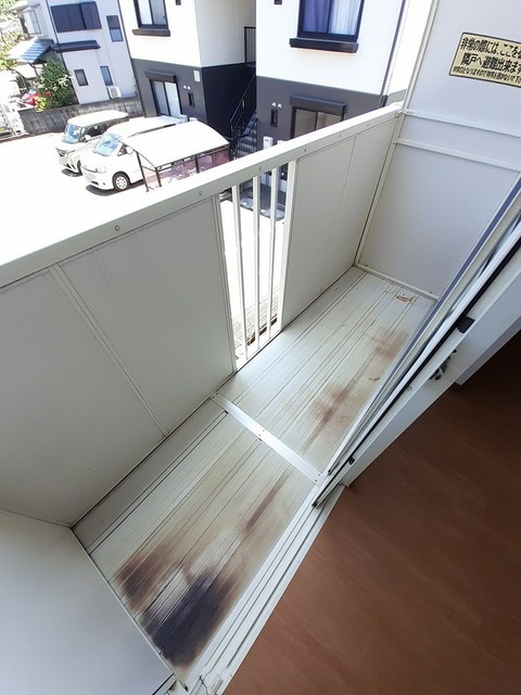 ハイツ・林のバルコニー|バルコニー