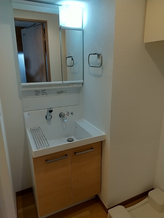 ラグディア麻布十番の独立洗面台