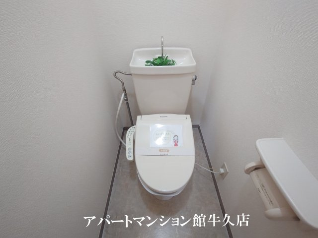 グリーンハイツ Ⅰのトイレ|もちろん温水洗浄暖房便座です