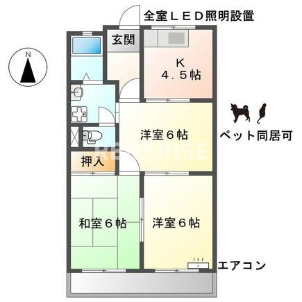 ＥＵＲＯＰＥＡＮ ＴＡＫＩＳＥＩ (ヨーロピアン タキセイ)の間取り|間取図
