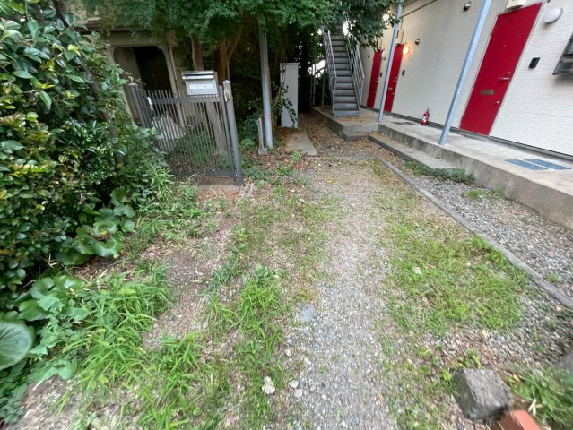 横浜市南区戸建ての庭
