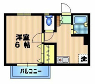 ２面に窓がある間取りです