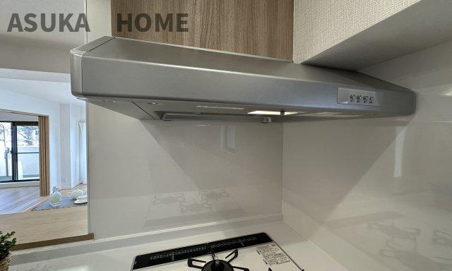 サングレイス洋光台 のキッチン|お手入れも楽々できるシンプルな構造になっているので、お掃除時の時も安心ですね。