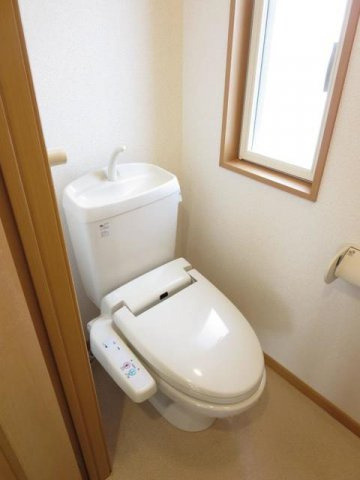 キャプリコートＡのトイレ|トイレです