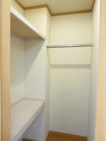 キャプリコートＡの収納|たっぷりとした収納スペースです