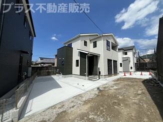 【外観】 | 完成しました。物件内部もご見学頂けます。プラス不動産販売にお任せ下さい。