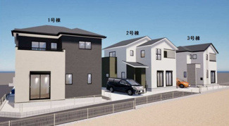 【外観】 | 完成イメージの外観パースです。