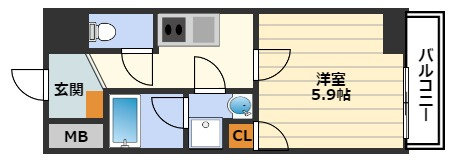 Primavera Minamimorimachiの間取り|間取り