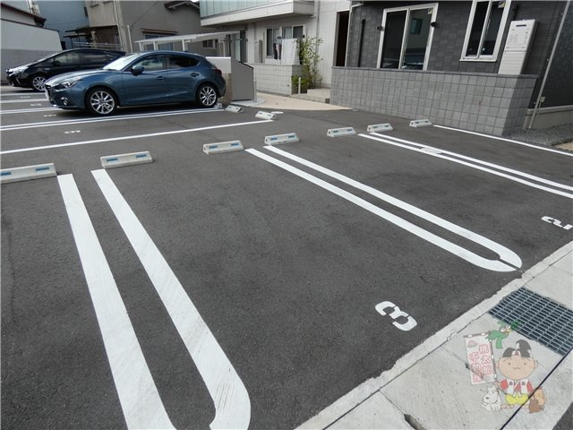 ハーベストの駐車場